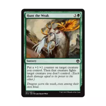 CCG Охота на слабых (С) (фольга), MTG - Iconic Masters