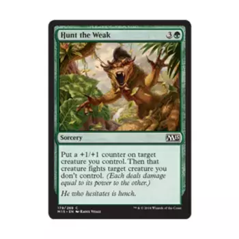 CCG Охота на слабых (С) (фольга), MTG - Magic 2015