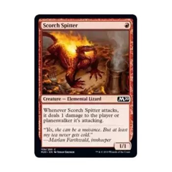 CCG Опаляющий плевок (С), MTG - Core Set 2020