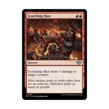 CCG Опаляющий выстрел (U), MTG - Outlaws of Thunder Junction