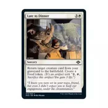 CCG Опоздание на ужин (С), MTG - Modern Horizons 2