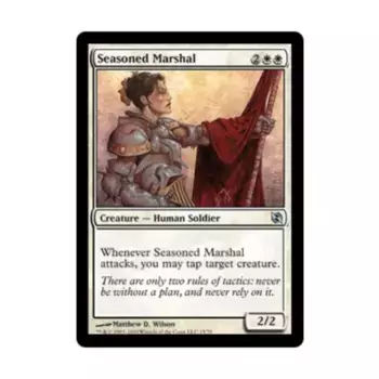 CCG Опытный маршал (U), MTG - Duel Decks - Elspeth vs. Tezzeret