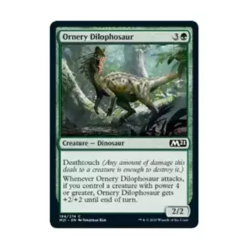 CCG Орнери Дилофозавр (К), MTG - Core Set 2021