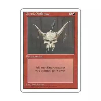 CCG Орочья Орифламма (U), MTG - 4th Edition