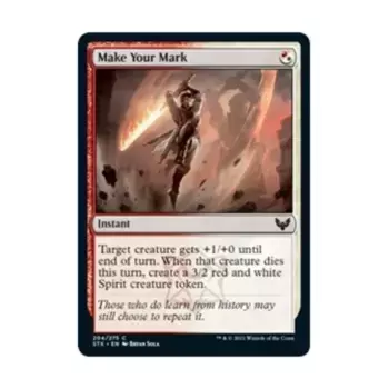 CCG Оставь свой след (С) (фольга), MTG - Strixhaven - School of Mages