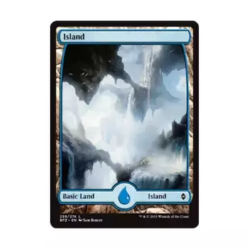 CCG Остров № 256 (Расширенная граница) (C), MTG - Battle for Zendikar