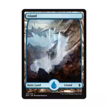 CCG Остров № 257 (Расширенная граница) (C), MTG - Battle for Zendikar