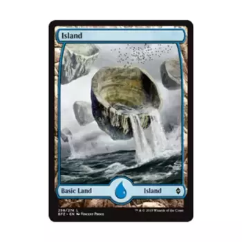 CCG Остров № 258 (Расширенная граница) (C), MTG - Battle for Zendikar