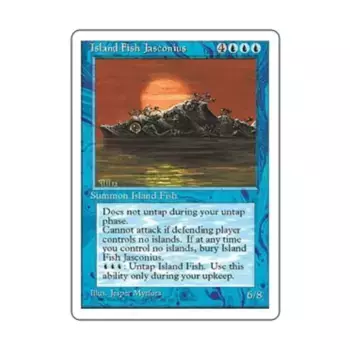 CCG Островная рыба Яскониус (R), MTG - 4th Edition