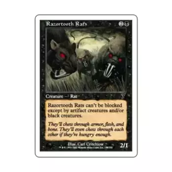 CCG Острозубые крысы (С), MTG - 7th Edition