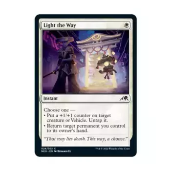 CCG Осветите путь (С) (фольга), MTG - Kamigawa : Neon Dynasty