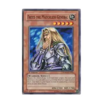 CCG Освободил несравненного генерала (Обычный), Yu-Gi-Oh - Structure Deck - Warrior's Strike - Singles