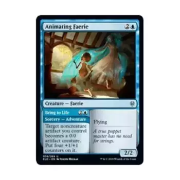 CCG Оживление феи // Оживление (U), MTG - Throne of Eldraine