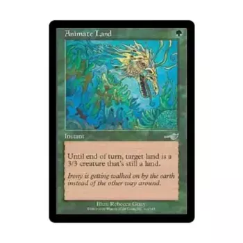 CCG Оживленная земля (U), MTG - Nemesis