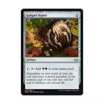 CCG Печатка Голгари (U), MTG - Modern Masters 2017