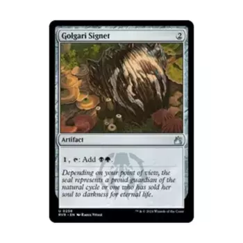CCG Печатка Голгари (U), MTG - Ravnica Remastered