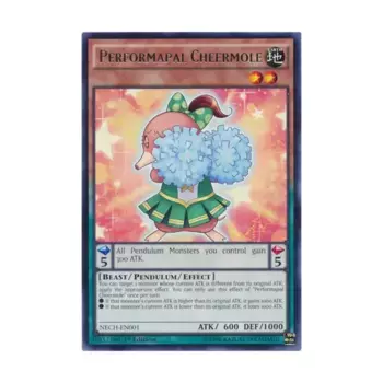 CCG Перформапал Cheermole (Редкий), Yu-Gi-Oh - New Challengers - Singles