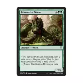 CCG Первобытный червь (клавиша C), MTG - Dominaria