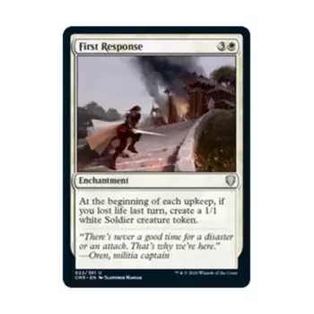 CCG Первый ответ (U), MTG - Commander Legends