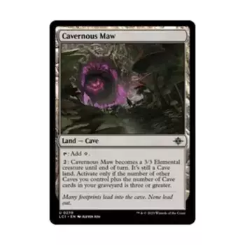 CCG Пещеристая пасть (U), MTG - The Lost Caverns of Ixalan