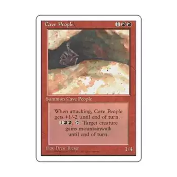 CCG Пещерные люди (U), MTG - 4th Edition