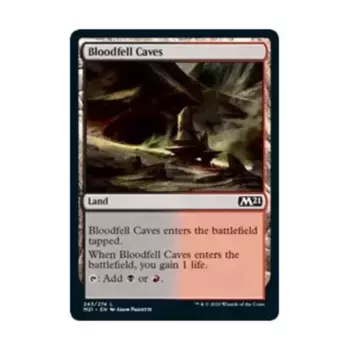 CCG Пещеры Кровавого падения (L), MTG - Core Set 2021