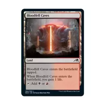 CCG Пещеры Кровавого падения (L), MTG - Kamigawa : Neon Dynasty