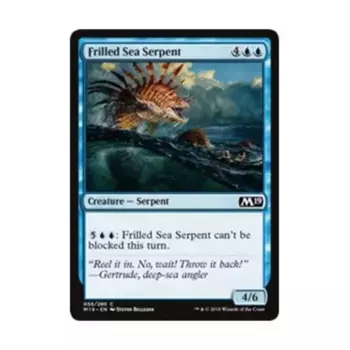 CCG Плащеносный морской змей (C) (фольга), MTG - Core Set 2019