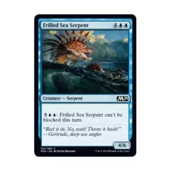 CCG Плащеносный морской змей (С), MTG - Core Set 2020