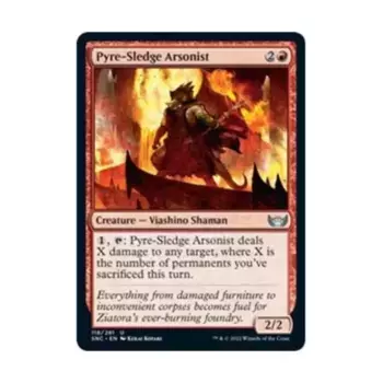 CCG Поджигатель Огненных Саней (U), MTG - Streets of New Capenna