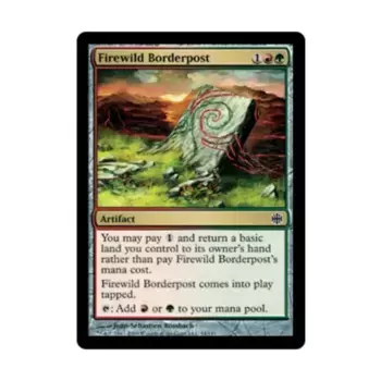 CCG Пограничный пост Огненной дикой природы (C) (фольга), MTG - Alara Reborn