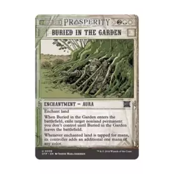 CCG Похоронен в саду (U), MTG - OTJ Breaking News