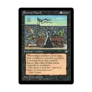 CCG Похоронный марш (С), MTG - Homelands