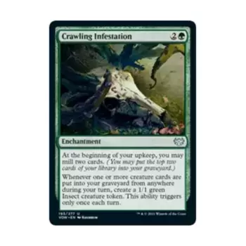 CCG Ползающее заражение (U), MTG - Innistrad: Crimson Vow