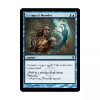 CCG Порченная решимость (U), MTG - New Phyrexia