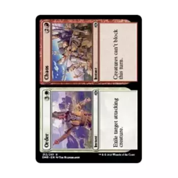 CCG Порядок // Хаос (U), MTG - Dominaria Remastered