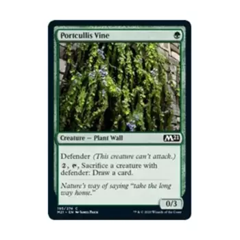CCG Порткуллисовая лоза (C), MTG - Core Set 2021
