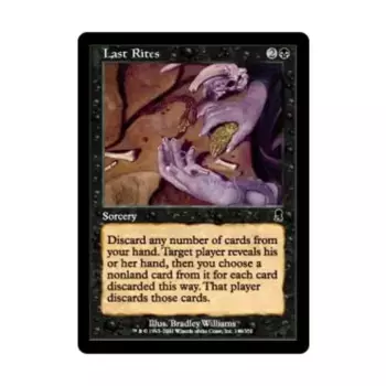 CCG Последние обряды (К), MTG - Odyssey