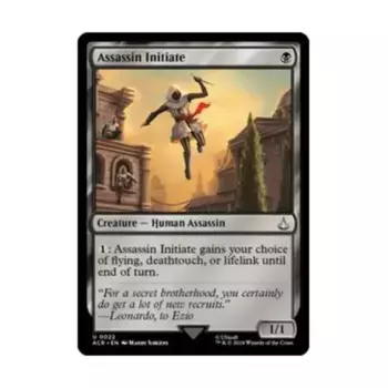 CCG Посвященный убийца (U), MTG - Universes Beyond: Assassin's Creed