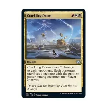 CCG Потрескивающая гибель (U), MTG - Double Masters 2022