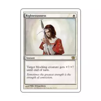 CCG Праведность (R), MTG - 9th Edition