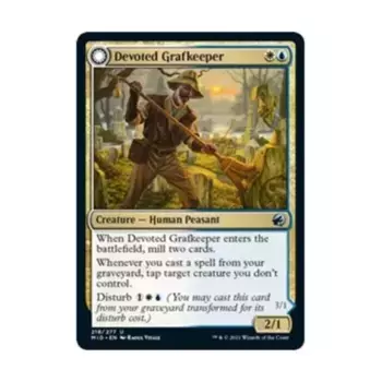 CCG Преданный графхранитель (U), MTG - Innistrad - Midnight Hunt