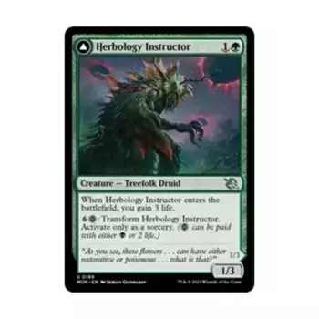 CCG Преподаватель гербологии (U), MTG - March of the Machine