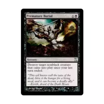 CCG Преждевременное захоронение (U), MTG - Time Spiral