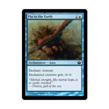 CCG Прикрепите булавку к земле (С) (фольга), MTG - Journey into Nyx