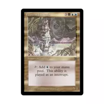 CCG Принцесса Лукреция (итальянка) (U), MTG - Foreign - Legends (Italian)