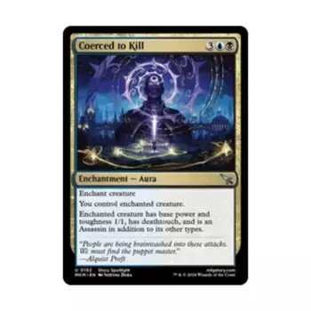 CCG Принужденный к убийству (U), MTG - Murders at Karlov Manor