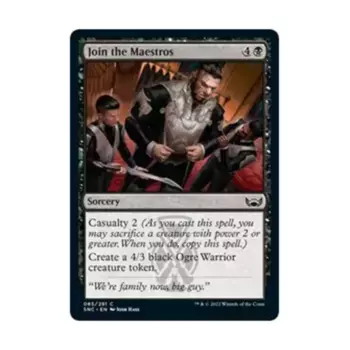 CCG Присоединяйтесь к Маэстро (С), MTG - Streets of New Capenna