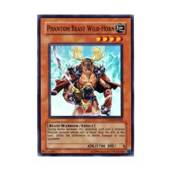 CCG Призрачный зверь Дикий Рог (Супер Редкий) (GX Tag Force), Yu-Gi-Oh - Promo - Singles