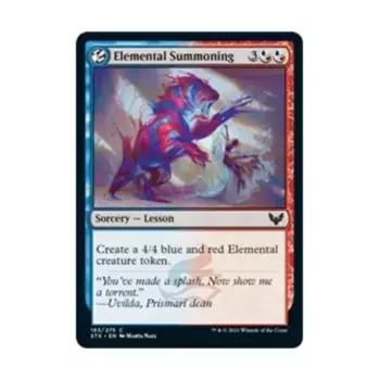 CCG Призыв элементаля (С), MTG - Strixhaven - School of Mages